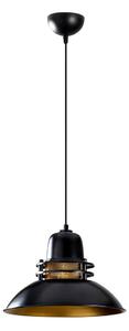Crna viseća svjetiljka Opviq lights Berceste, ø 34 cm