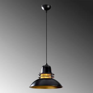 Crna viseća svjetiljka Opviq lights Berceste, ø 34 cm