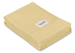 Lionelo - Bambusova deka BAMBOO BLANKET 75x100 cm Limunasto žuta
