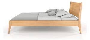 Bračni krevet od masivne bukve 160x200 cm u prirodnoj boji Visby Radom – Skandica