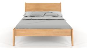 Bračni krevet od masivne bukve 160x200 cm u prirodnoj boji Visby Radom – Skandica