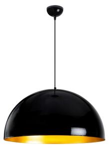 Crna stropna svjetiljka Opviq lights Berceste, ø 60 cm