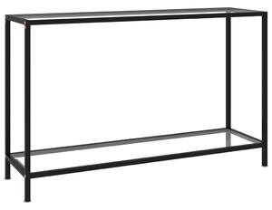 VidaXL Konzolni stol prozirni 120 x 35 x 75 cm od kaljenog stakla