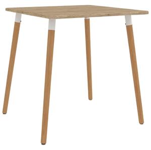 VidaXL Blagovaonski stol 80 x 80 x 75 cm metalni