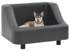 VidaXL Sofa za pse siva 67 x 52 x 40 cm od umjetne kože