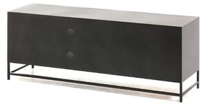 Crno-smeđa TV klupa Kave Home Kyoko, 150 x 55 cm