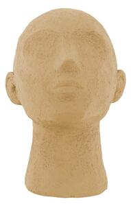 Dekorativna skulptura u boji pijeska PT LIVING Face Art, visina 22,8 cm