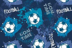 Tapeta nogometna lopta u plavoj boji