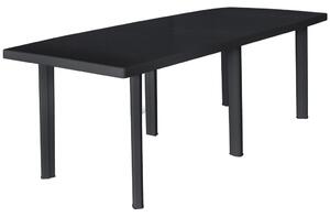VidaXL Vrtni stol antracit boje 216 x 90 x 72 cm plastični