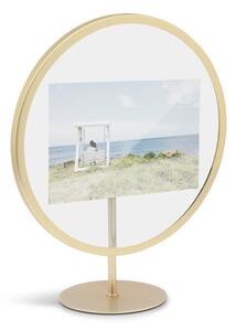 Samostojeći okvir u zlatnoj boji za fotografije dimenzija 10 x 15 cm Umbra Infinity