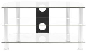 VidaXL TV ormarić prozirni 75 x 40 x 40 cm od kaljenog stakla