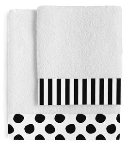 Set od 2 pamučna ručnika Blanc Dot