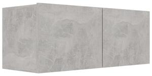 VidaXL TV ormarić siva boja betona 80 x 30 x 30 cm od iverice