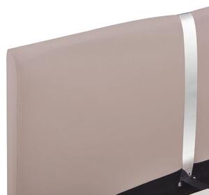 Okvir za krevet od umjetne kože boja cappuccina 120 x 200 cm