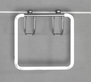 Zidni držač za ručnike od nehrđajućeg čelika Wenko Premio Square