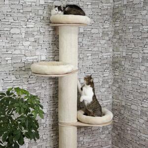 Kerbl penjalica za mačke Dolomit Tower 187 cm bež