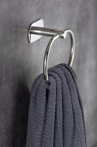 Zidni držač za ručnike od nehrđajućeg čelika Wenko Orea Ring Turbo-Loc®