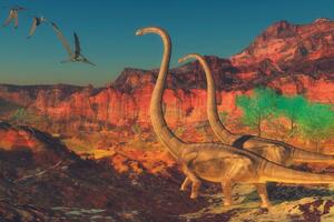 Samoljepljiva tapeta svijet dinosaura