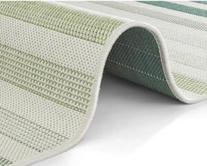 Zeleno-sivi vanjski tepih NORTHRUGS Paros, 80 x 200 cm