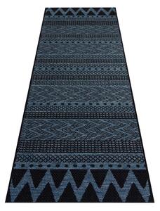 Tamnoplavi vanjski tepih NORTHRUGS Sidon, 70 x 200 cm