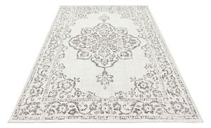 Sivo-krem vanjski tepih NORTHRUGS Tilos, 200 x 290 cm