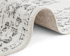 Sivo-krem vanjski tepih NORTHRUGS Tilos, 120 x 170 cm