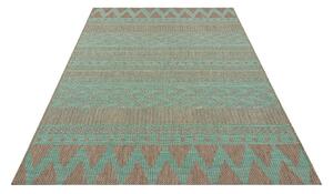 Zeleno-bež vanjski tepih NORTHRUGS Sidon, 70 x 140 cm