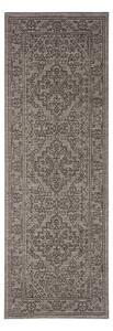 Sivo-smeđi vanjski tepih NORTHRUGS Tyros, 70 x 200 cm