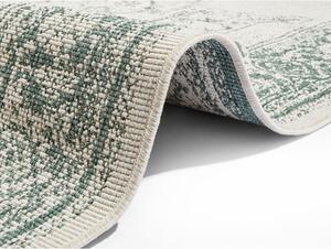Zeleno-krem vanjski tepih NORTHRUGS Borbon, 120 x 170 cm