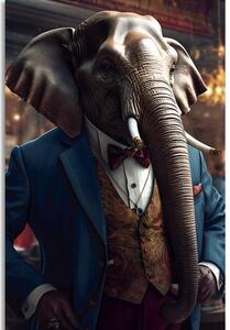 Slika životinja gangster slon