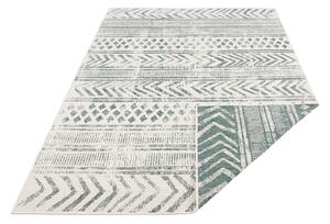 Zeleno-krem vanjski tepih NORTHRUGS Biri, 80 x 150 cm
