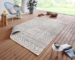 Sivo-krem vanjski tepih NORTHRUGS Biri, 120 x 170 cm