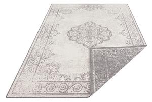 Sivo-krem vanjski tepih NORTHRUGS Cebu, 160 x 230 cm