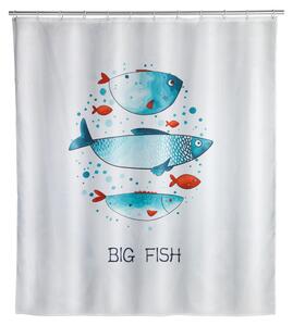 Periva tuš zavjesa Wenko Big Fish, 180 x 200 cm