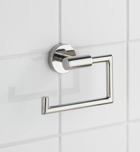 Zidni držač toaletnog papira od nehrđajućeg čelika u sjajno srebrnoj boji Bosio – Wenko