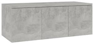 VidaXL TV ormarić siva boja betona 80 x 34 x 30 cm od iverice