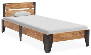 VidaXL Okvir za krevet od masivnog bagremovog drva brušeni 90 x 200 cm