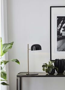 Crna stolna svjetiljka s postoljem u bakrenoj boji Markslöjd Pose