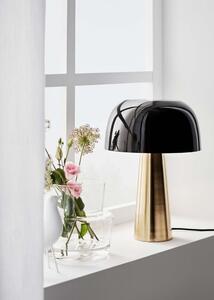 Stolna svjetiljka u bakrenoj boji s crnim sjenilom Markslöjd Blanca