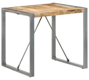 VidaXL Blagovaonski stol 80 x 80 x 75 cm od grubog drva manga