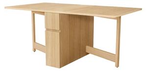 Sklopivi stol od hrastovog drveta Woodman Mel