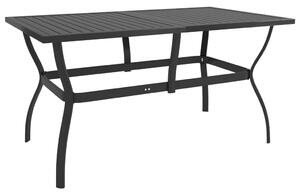 VidaXL Vrtni stol antracit 140 x 80 x 72 cm čelični