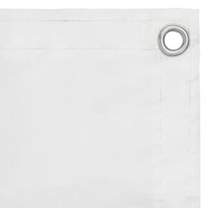 VidaXL Balkonski zastor bijeli 90 x 500 cm od tkanine Oxford