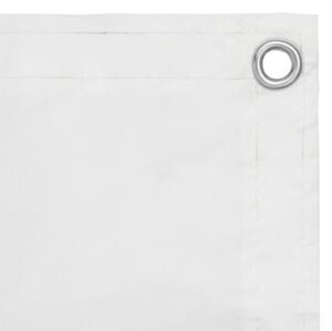 VidaXL Balkonski zastor bijeli 90 x 400 cm od tkanine Oxford