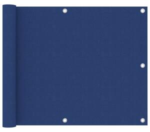 VidaXL Balkonski zastor plavi 75 x 500 cm od tkanine Oxford
