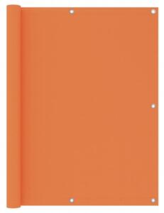 VidaXL Balkonski zastor narančasti 120 x 500 cm od tkanine Oxford