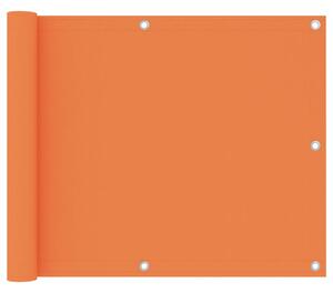 VidaXL Balkonski zastor narančasti 75 x 300 cm od tkanine Oxford