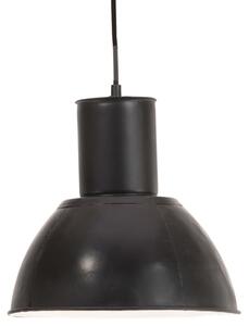 VidaXL Viseća svjetiljka 25 W crna okrugla 28,5 cm E27