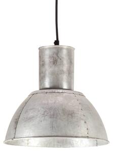 VidaXL Viseća svjetiljka 25 W srebrna okrugla 28,5 cm E27