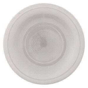 Bijelo-sivi porculanski tanjur Villeroy & Boch Like Color Loop, 28,5 cm